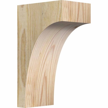 Ekena Millwork Huntington Rough Sawn Corbel, Douglas Fir, 4"W x 6"D x 10"H COR04X06X10HUN00RDF